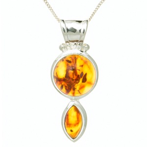 Amber Two Cab Pendant