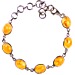 Amber 7 Cab Bracelet