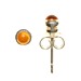 Amber Stud Earrings