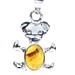Amber Teddy Pendant