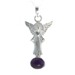 Amethyst Angel of Truth Pendant