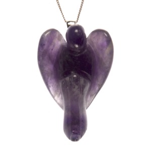 Amethyst Angel Pendant