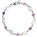 Amethyst Fancy Wire Bracelet