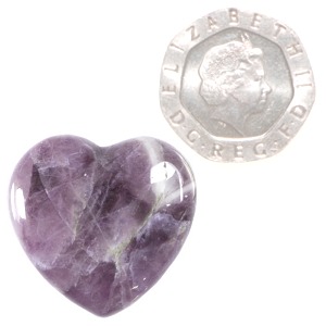 Amethyst Heart Dark (Mini)