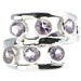 Amethyst Tri-Band Ring (Size O)