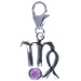 Amethyst Zodiac Charm - Virgo