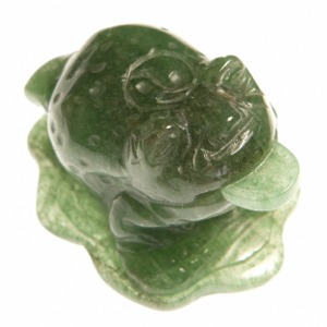 Green Aventurine Money Toad
