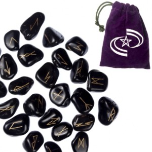 Black Onyx Rune Set