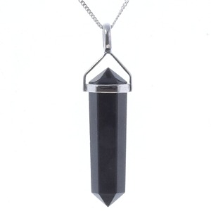 Black Tourmaline Wand Pendant
