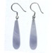 Blue Lace Agate Faceted Drop Earrings