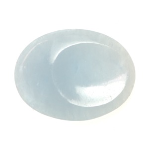 Blue Calcite Thumb Stone