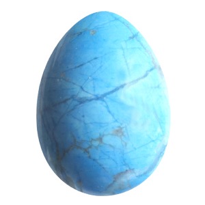 Blue Howlite Egg (Small)