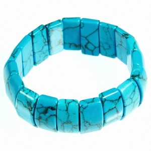 Blue Howlite Bridge Bracelet
