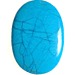 Blue Howlite Palmstone