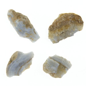 Blue Lace Agate Rough Crystal (Chips)