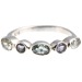 Blue Topaz and Iolite Eternity Ring (Size O)