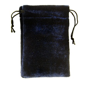 Blue Velvet Bag