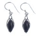 Black Onyx Celtic Drop Earrings