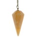 Orange Calcite Pendulum
