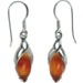 Carnelian Celtic Drop Earrings
