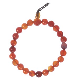 Carnelian Power Bead Bracelet