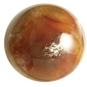 Carnelian sphere (Medium)
