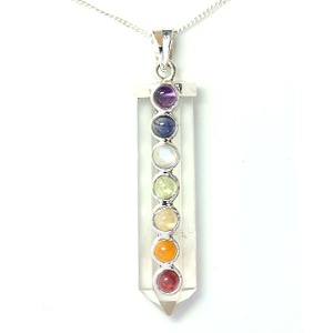Chakra Pencil Pendant