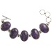 Charoite Large Oval Bracelet