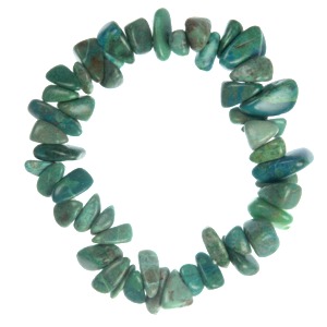 Chrysocolla Chip Bracelet