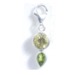 Citrine and Peridot Sterling Silver Charm
