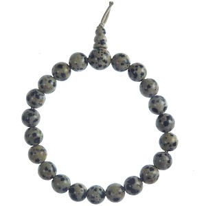 Dalmation Jasper Power Bead Bracelet