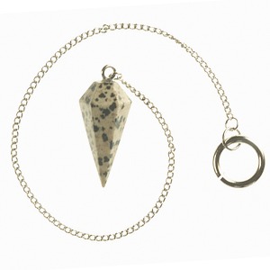 Dalmation Jasper Pendulum