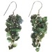Emerald Cluster Earrings