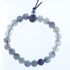 Fluorite Power Bead Bracelet
