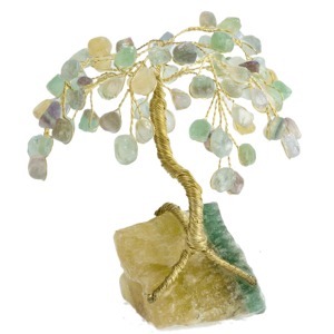 Fluorite Gemstone Tree