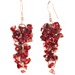 Garnet Cluster Earrings