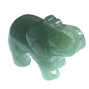 Green Aventurine Elephant