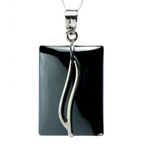 Haematite Wrap Pendant - F