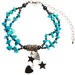 Haematite and Blue Howlite Charm Bracelet