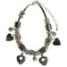 Haematite Charm Bracelet