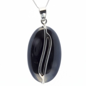 Haematite Wrap Pendant - G
