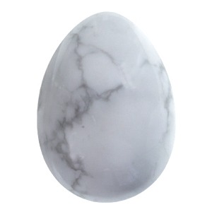 Howlite Egg (Small)