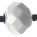 Howlite Silver Core Bead (Faceted)