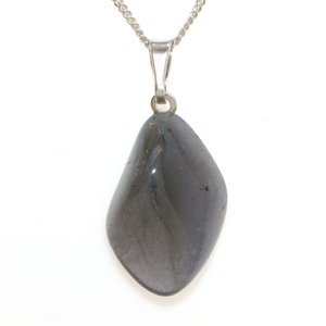 Iolite Small Tumble Pendant