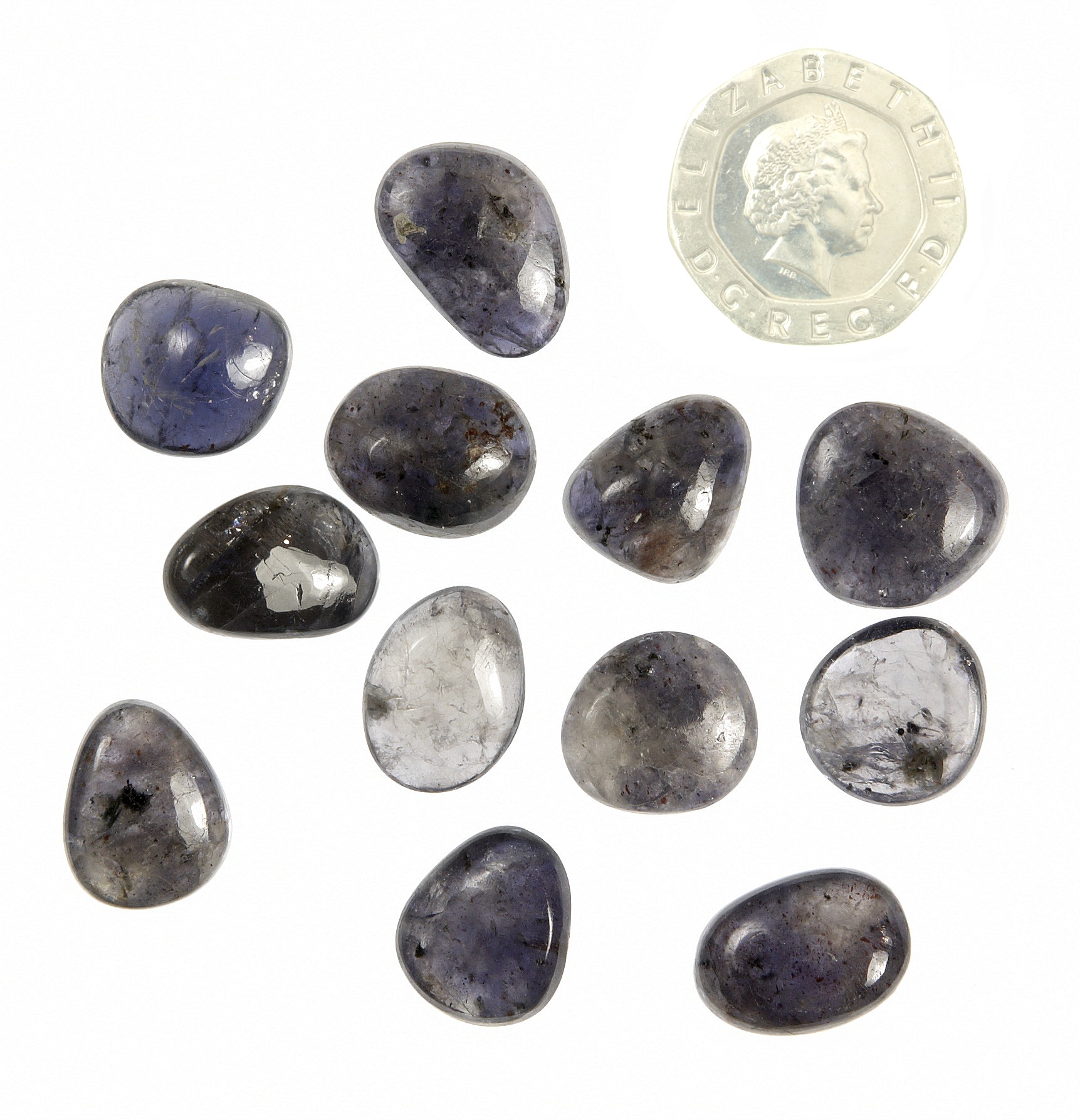 Iolite Tumble Chip