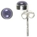 Iolite 5mm Stud Earrings