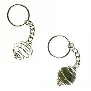 Spiral Tumble Holder Keyring