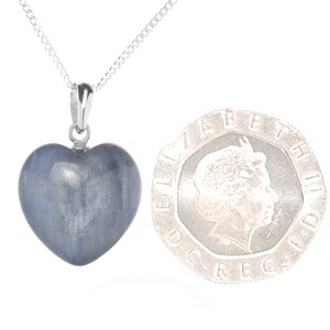 Kyanite Mini Heart Pendant