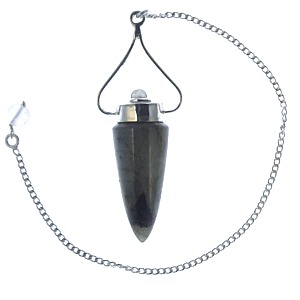 Labradorite Pendulum with Moonstone