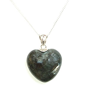Labradorite Heart Pendant